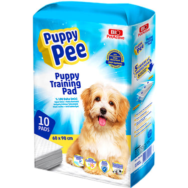 Bio PetActive Puppy Pee 60x60 (Puppy Training Pads) 10Pcs
